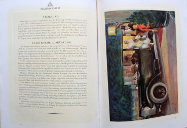 Duerkopp Motorcars Modelprogram 1924 Carbrochure (7667)